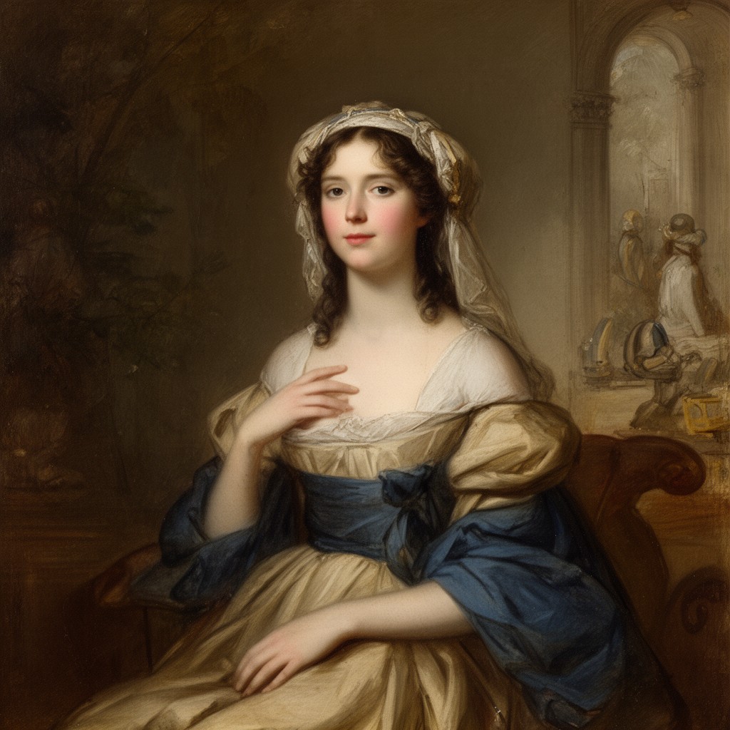 AI-generated illustration of Fanny Imlay