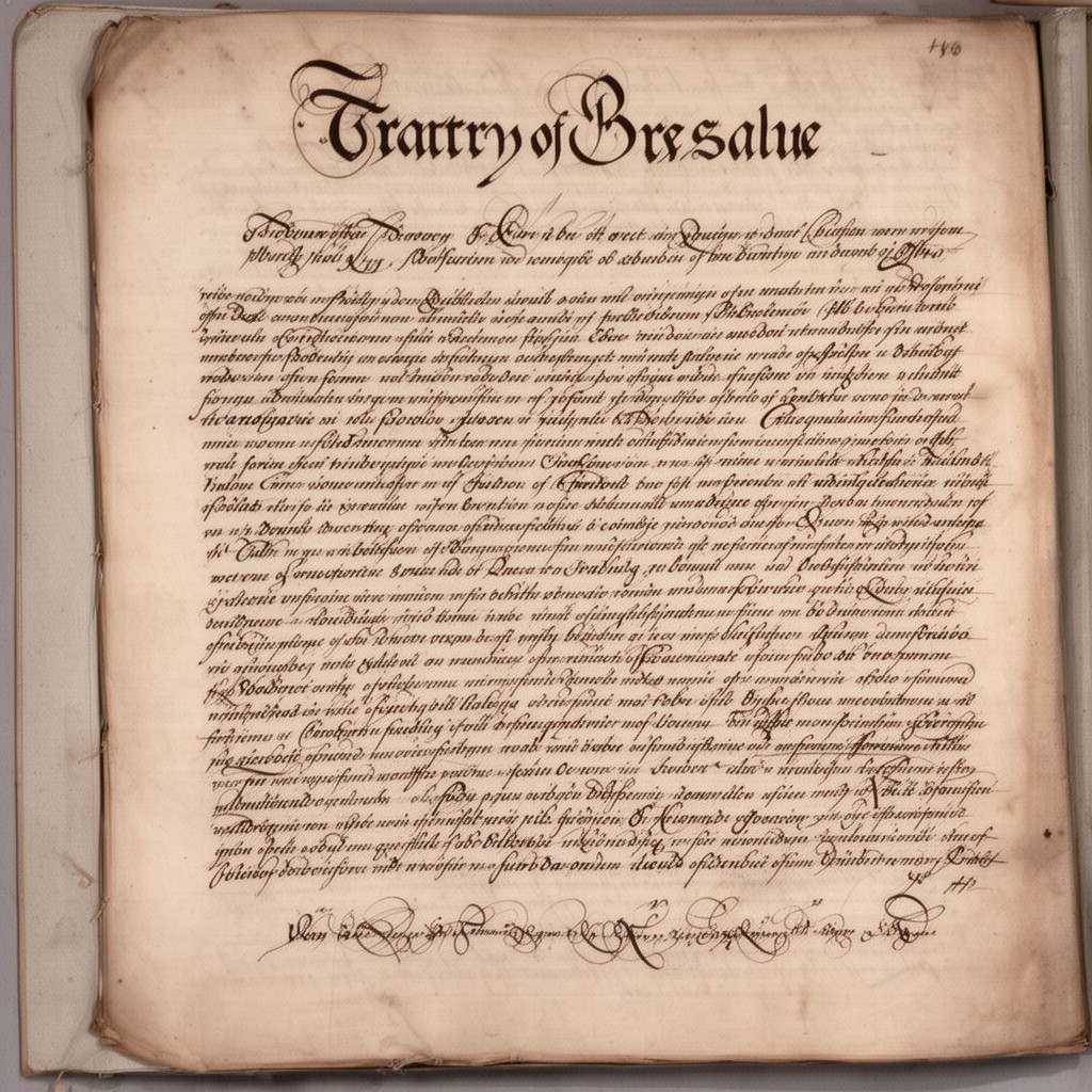 AI-generated illustration of Treaty of Breslau