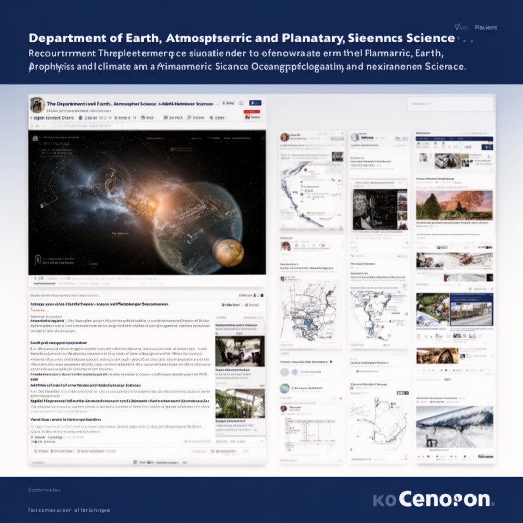 AI-generated illustration of Department of Earth, Atmospheric and Planetary Sciences