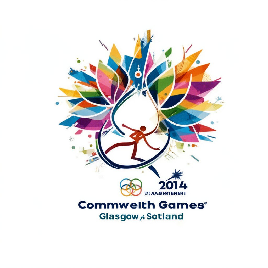AI-generated illustration of 2014 Commonwealth Games