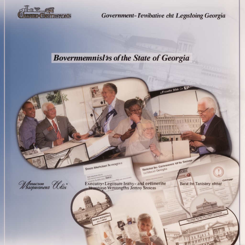 AI-generated illustration of Government of the State of Georgia