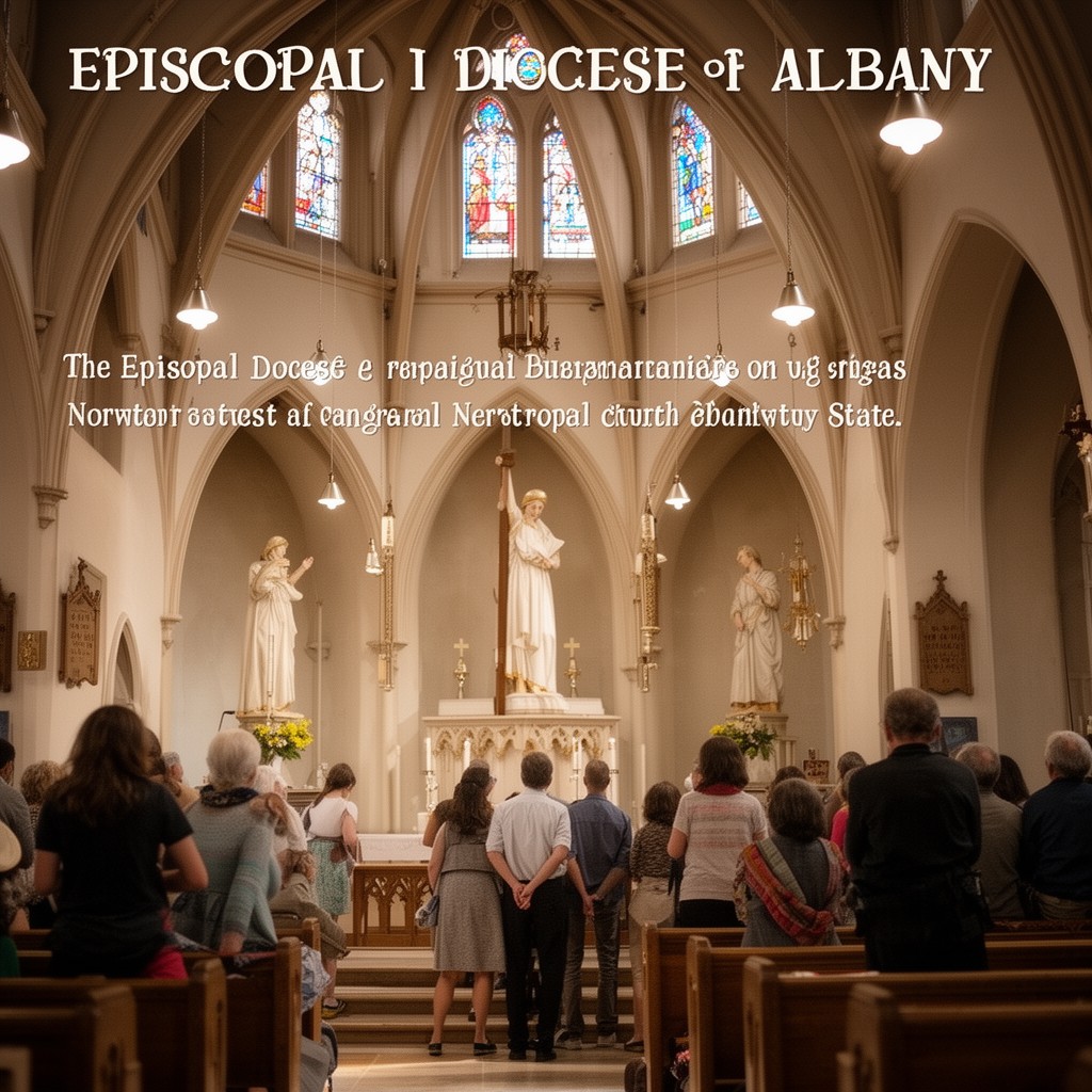 AI-generated illustration of Episcopal Diocese of Albany