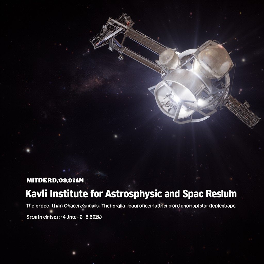 AI-generated illustration of Kavli Institute for Astrophysics and Space Research