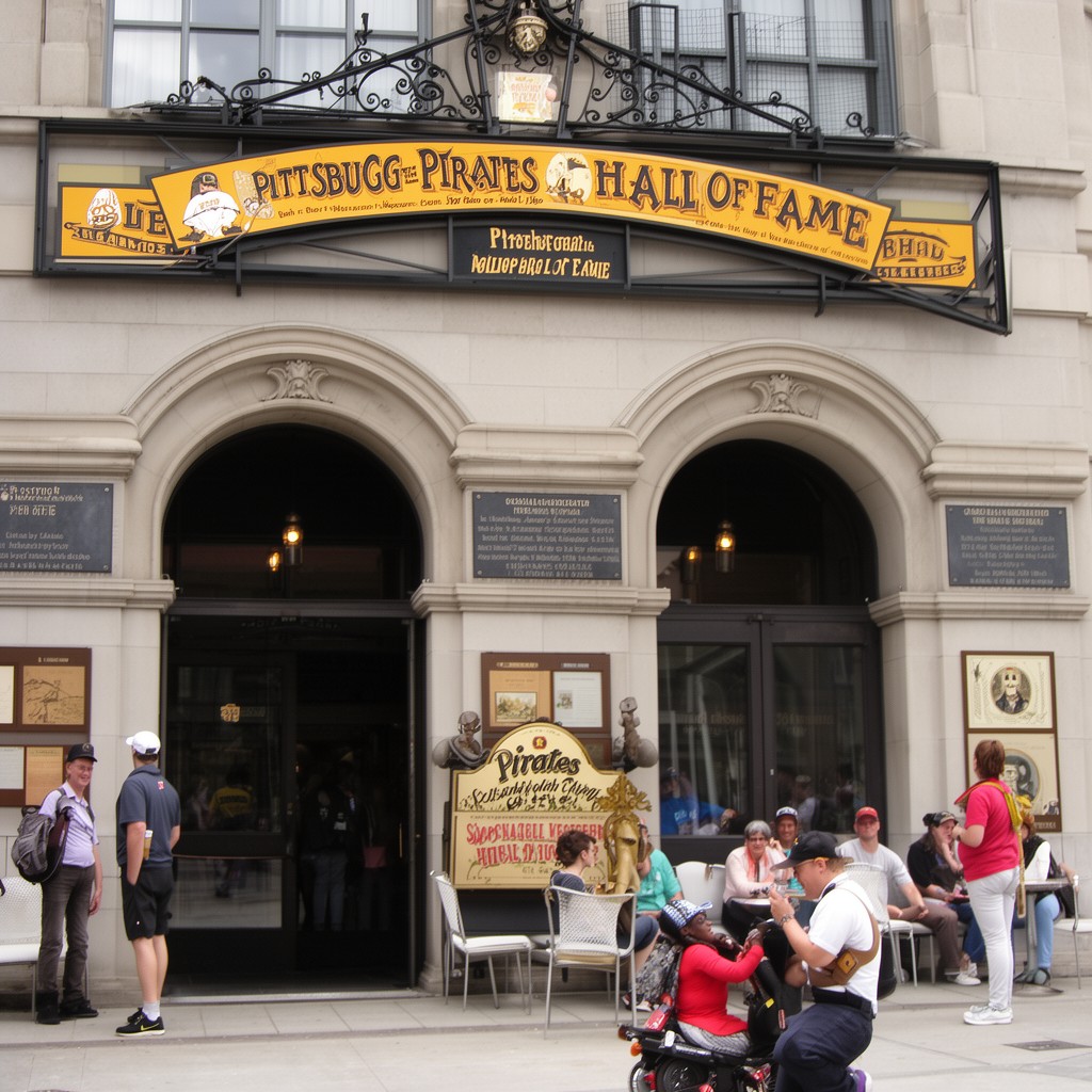 AI-generated illustration of Pittsburgh Pirates Hall of Fame
