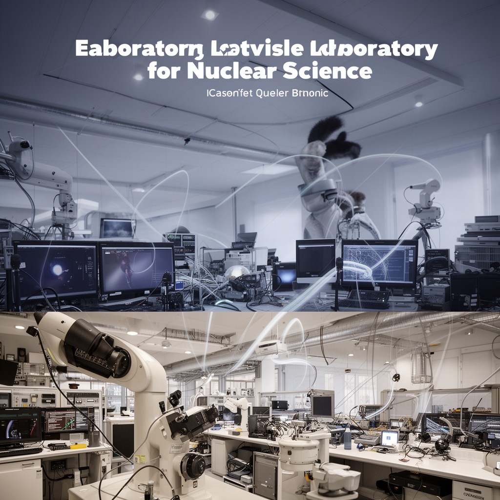 AI-generated illustration of Laboratory for Nuclear Science