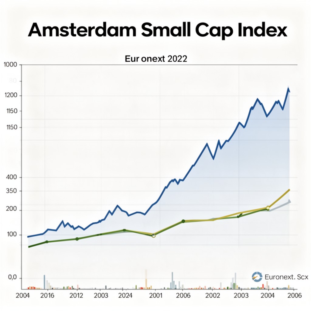 AI-generated illustration of Amsterdam Small Cap Index