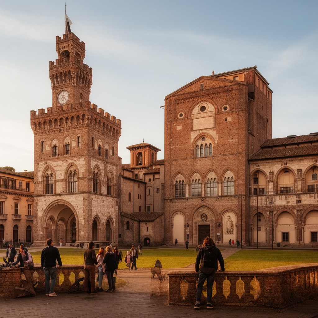 AI-generated illustration of University of Pisa