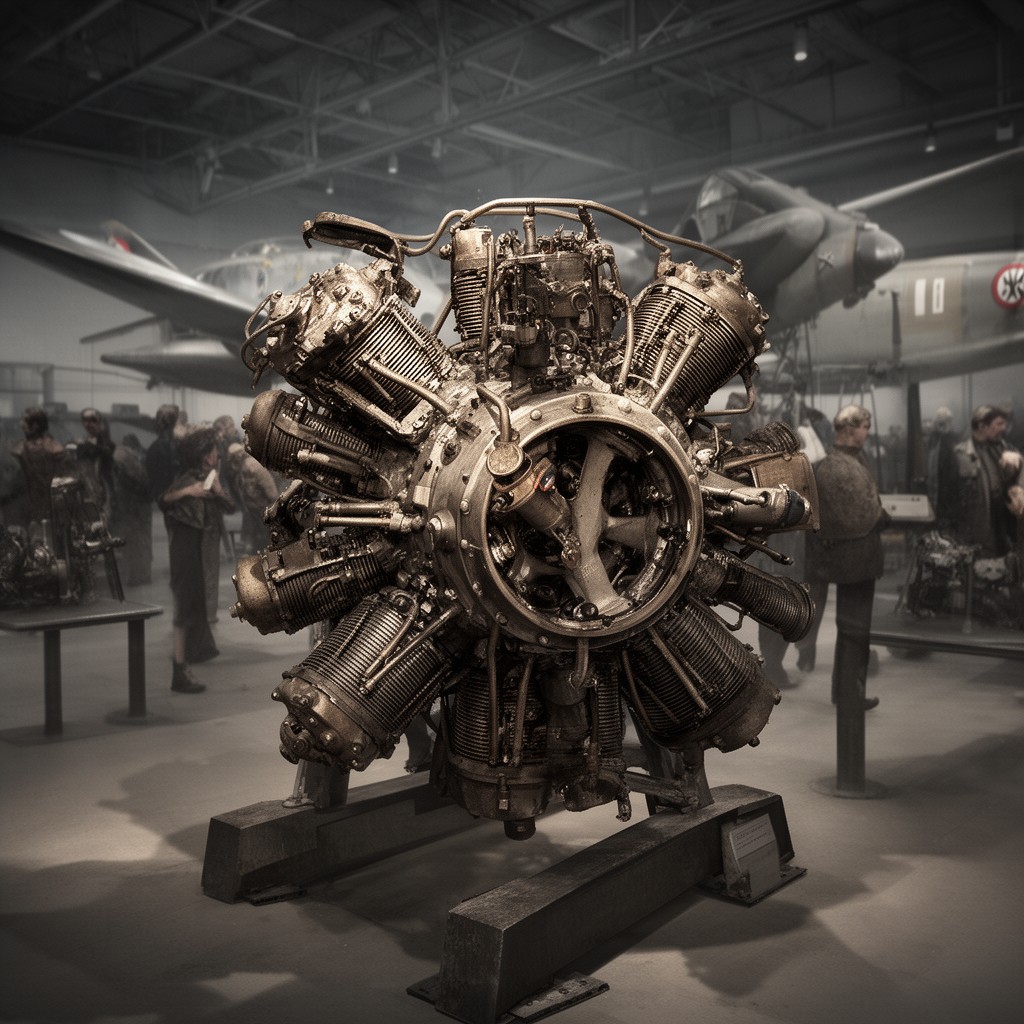 AI-generated illustration of Junkers Jumo 211