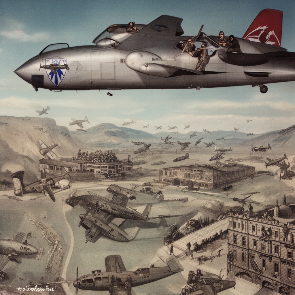 AI-generated illustration of Fifteenth Air Force