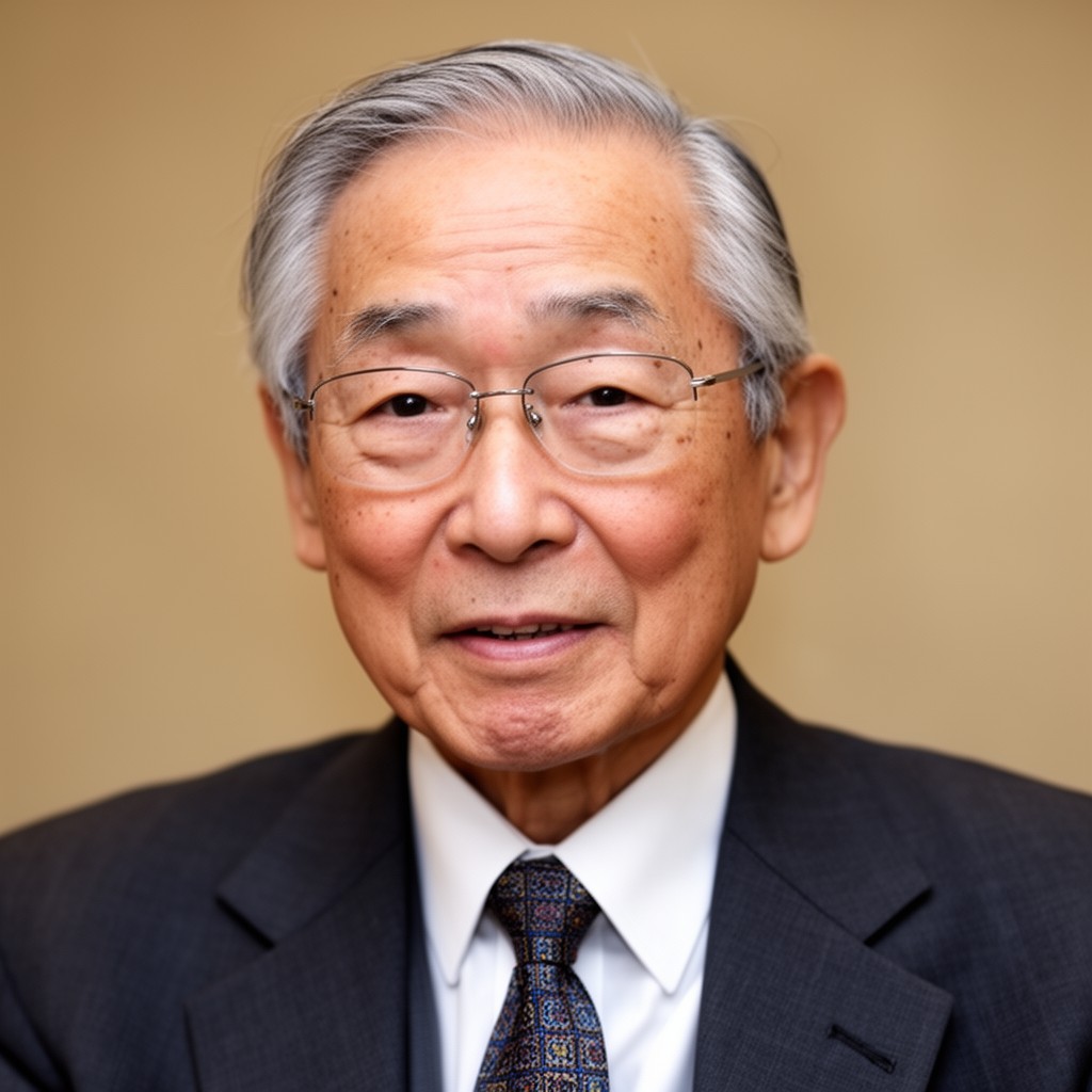 AI-generated illustration of Kazuo Inamori