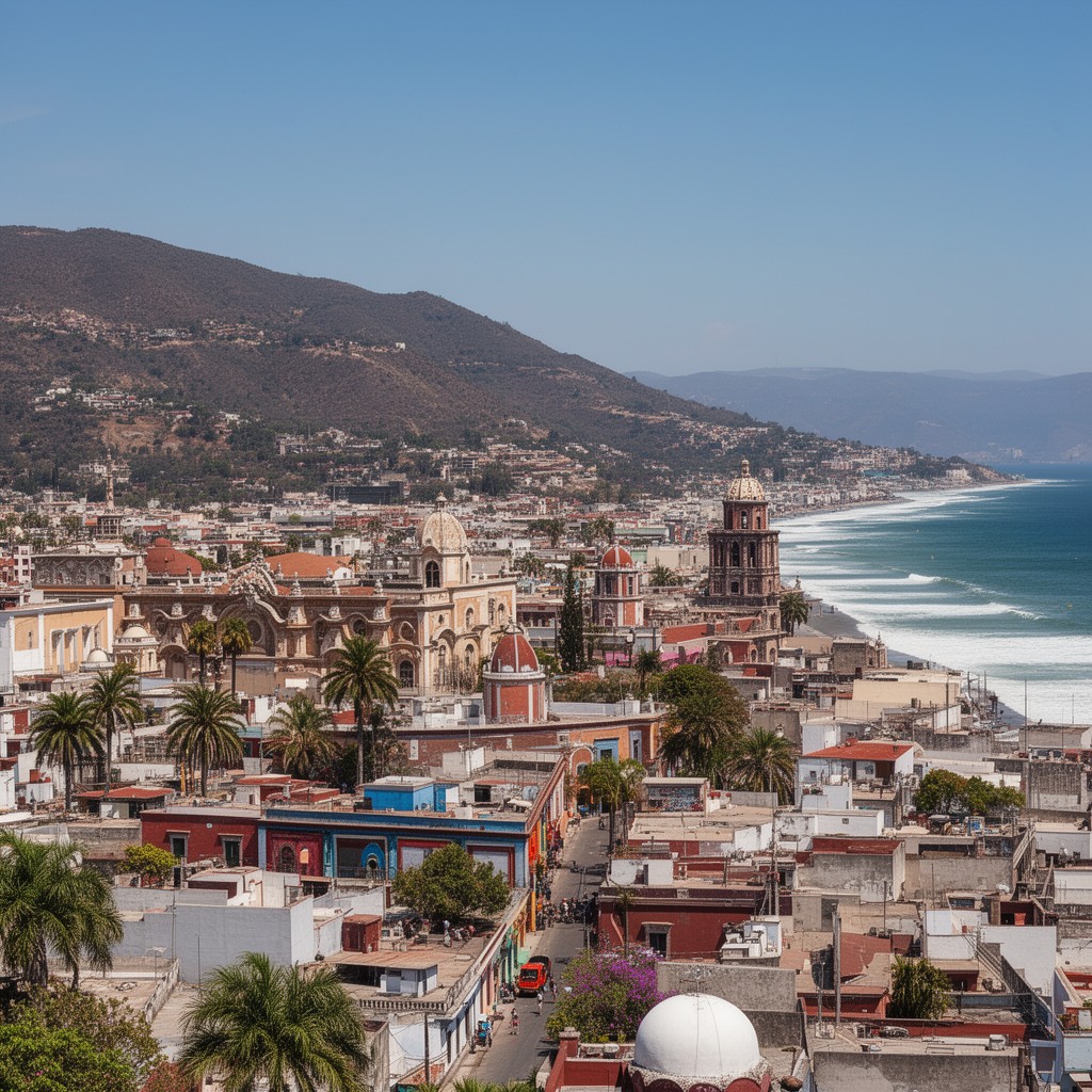AI-generated illustration of Western Mexico