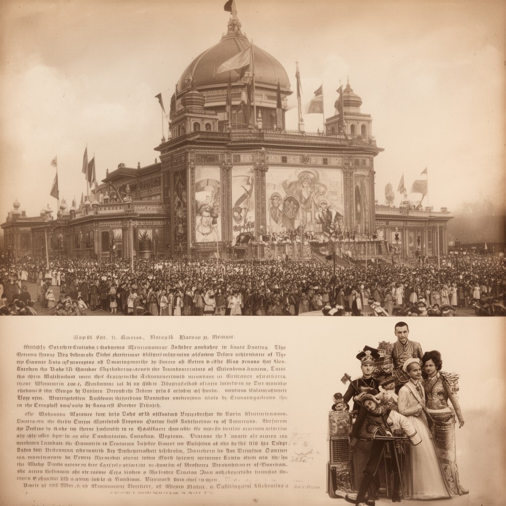 AI-generated illustration of followed by Delhi Durbar of 1911