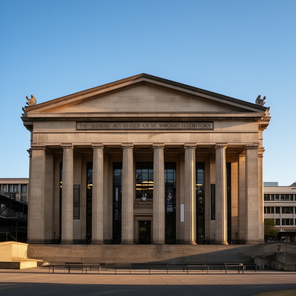 AI-generated illustration of Supreme Court of the Australian Capital Territory