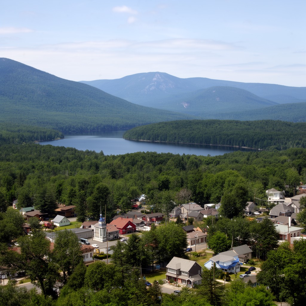 AI-generated illustration of Town of Webb