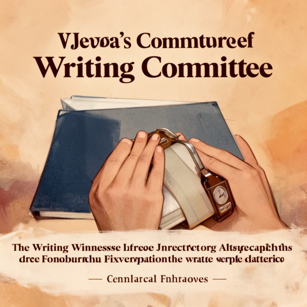 AI-generated illustration of Writing Committee