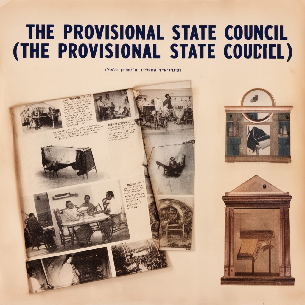 AI-generated illustration of Provisional State Council