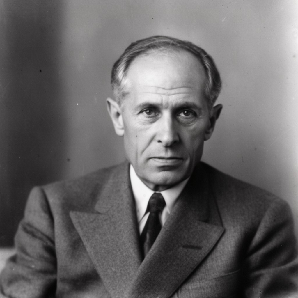 AI-generated illustration of David Grün