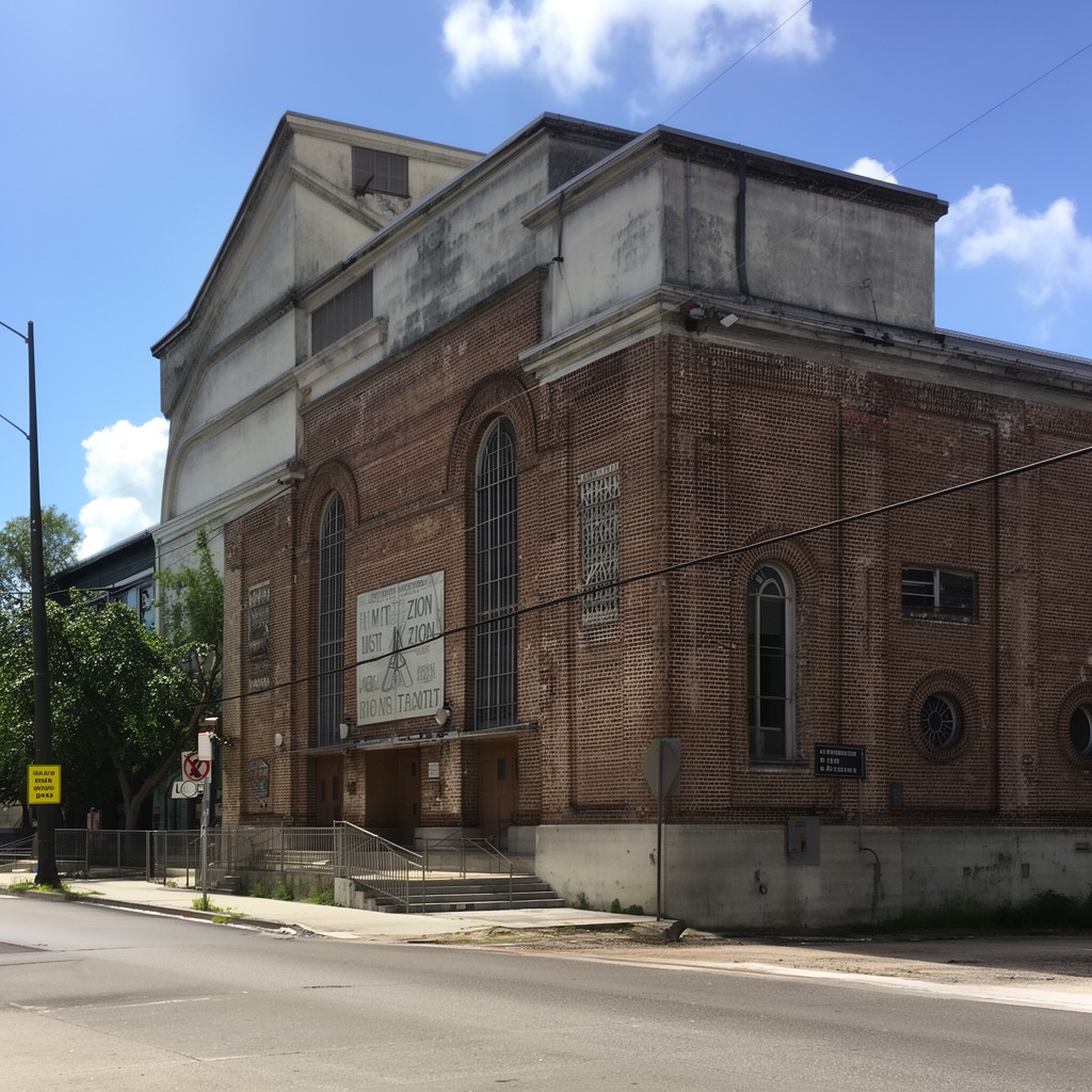 AI-generated illustration of Mt. Zion Missionary Baptist Church
