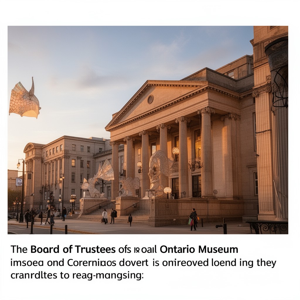 AI-generated illustration of Board of Trustees of the Royal Ontario Museum