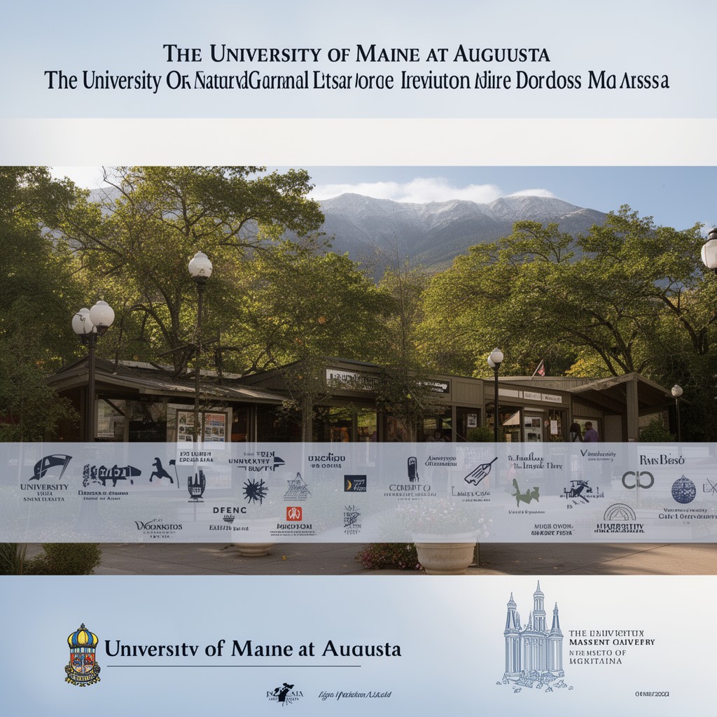 AI-generated illustration of University of Maine at Augusta