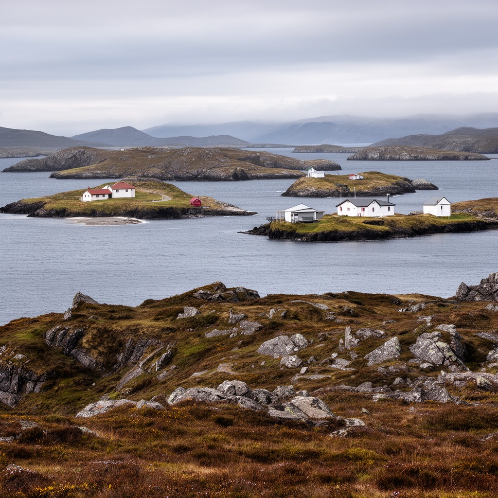 AI-generated illustration of Small Isles