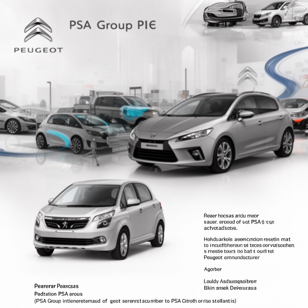AI-generated illustration of PSA Group