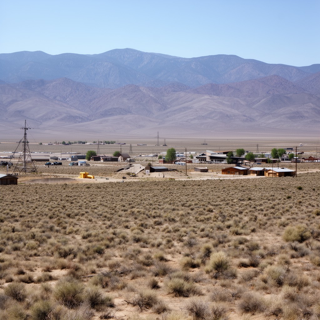 AI-generated illustration of Esmeralda County