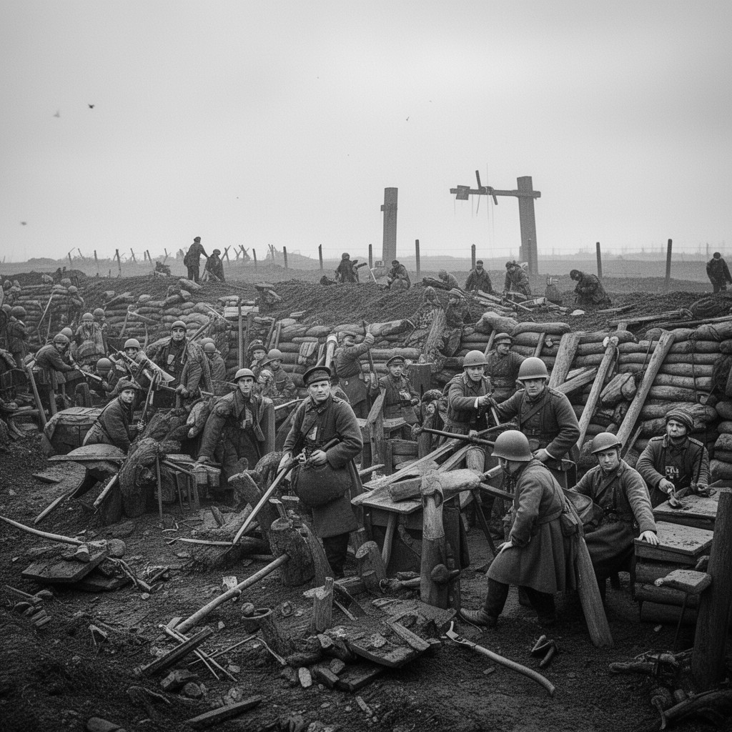 AI-generated illustration of Western Front