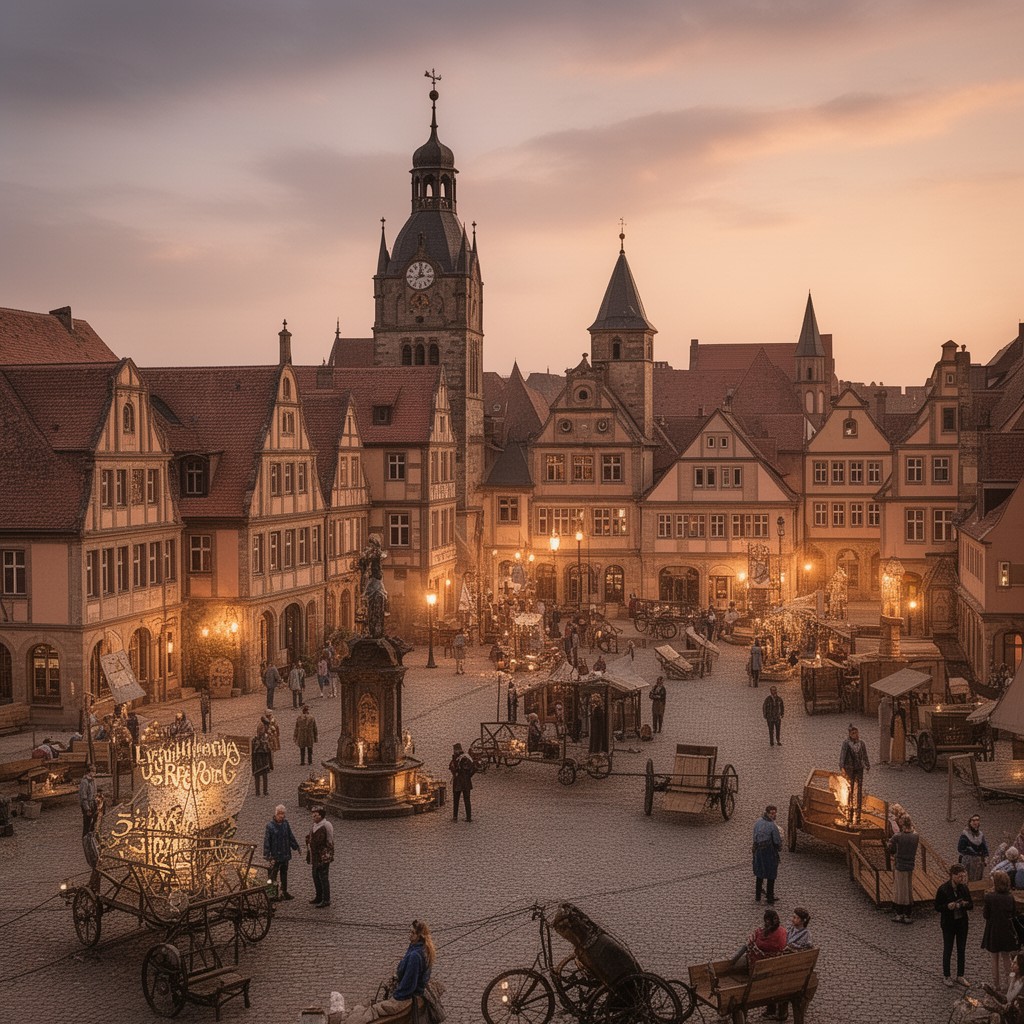 AI-generated illustration of Wittenberg