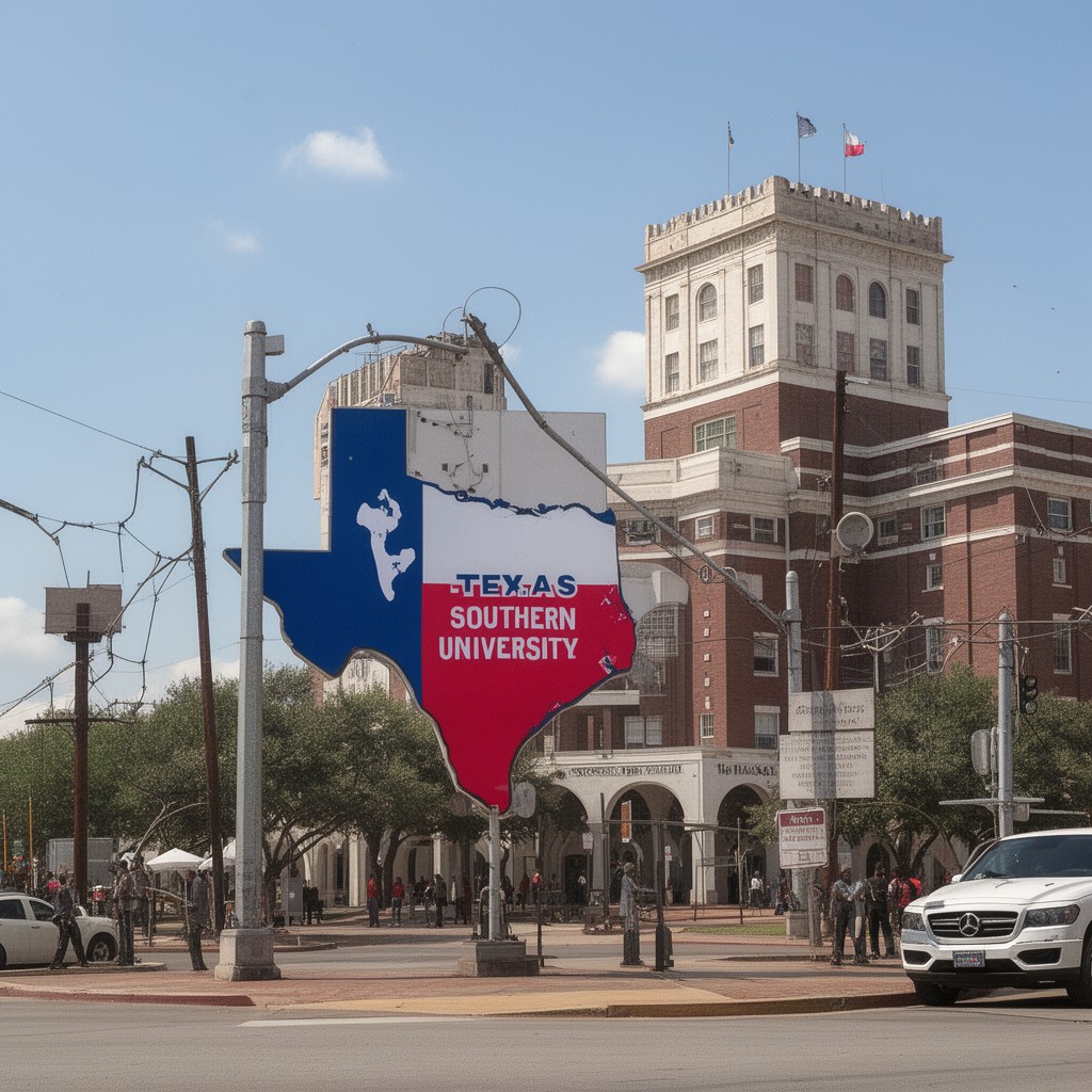 AI-generated illustration of Texas Southern University