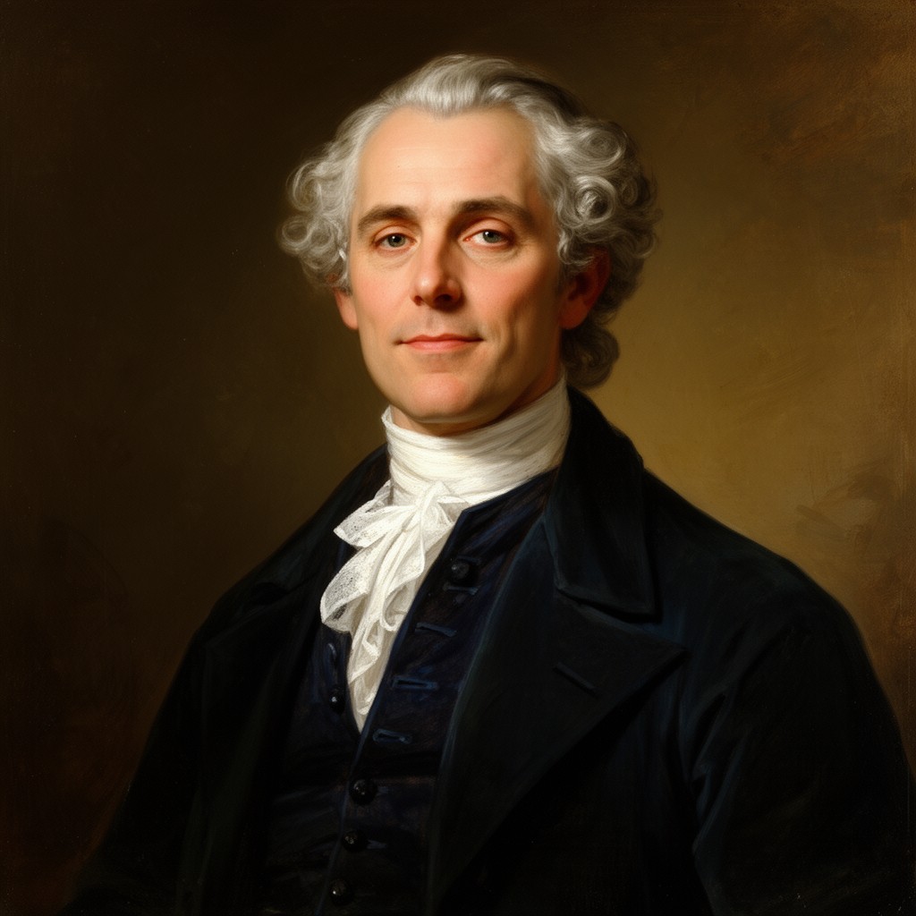 AI-generated illustration of Silas Deane