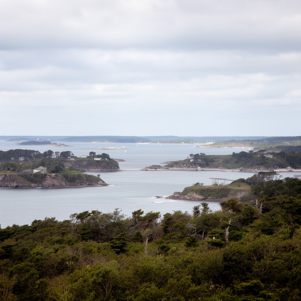 AI-generated illustration of Elizabeth Islands