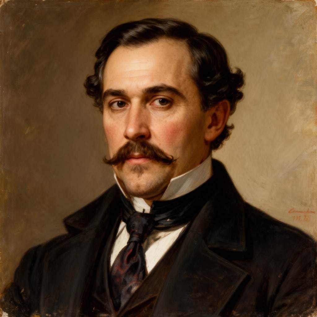 AI-generated illustration of José Gregorio Argomedo