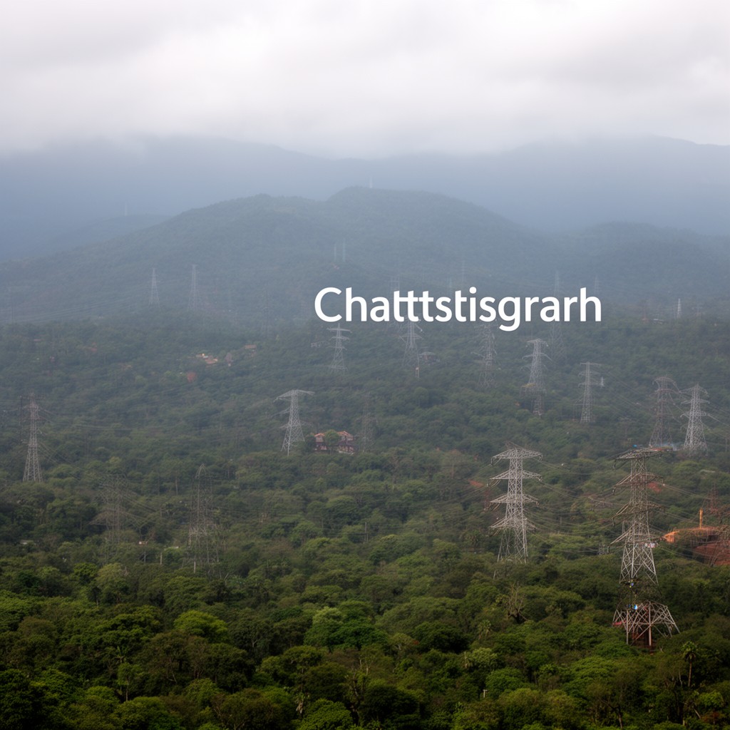 AI-generated illustration of Chhattisgarh