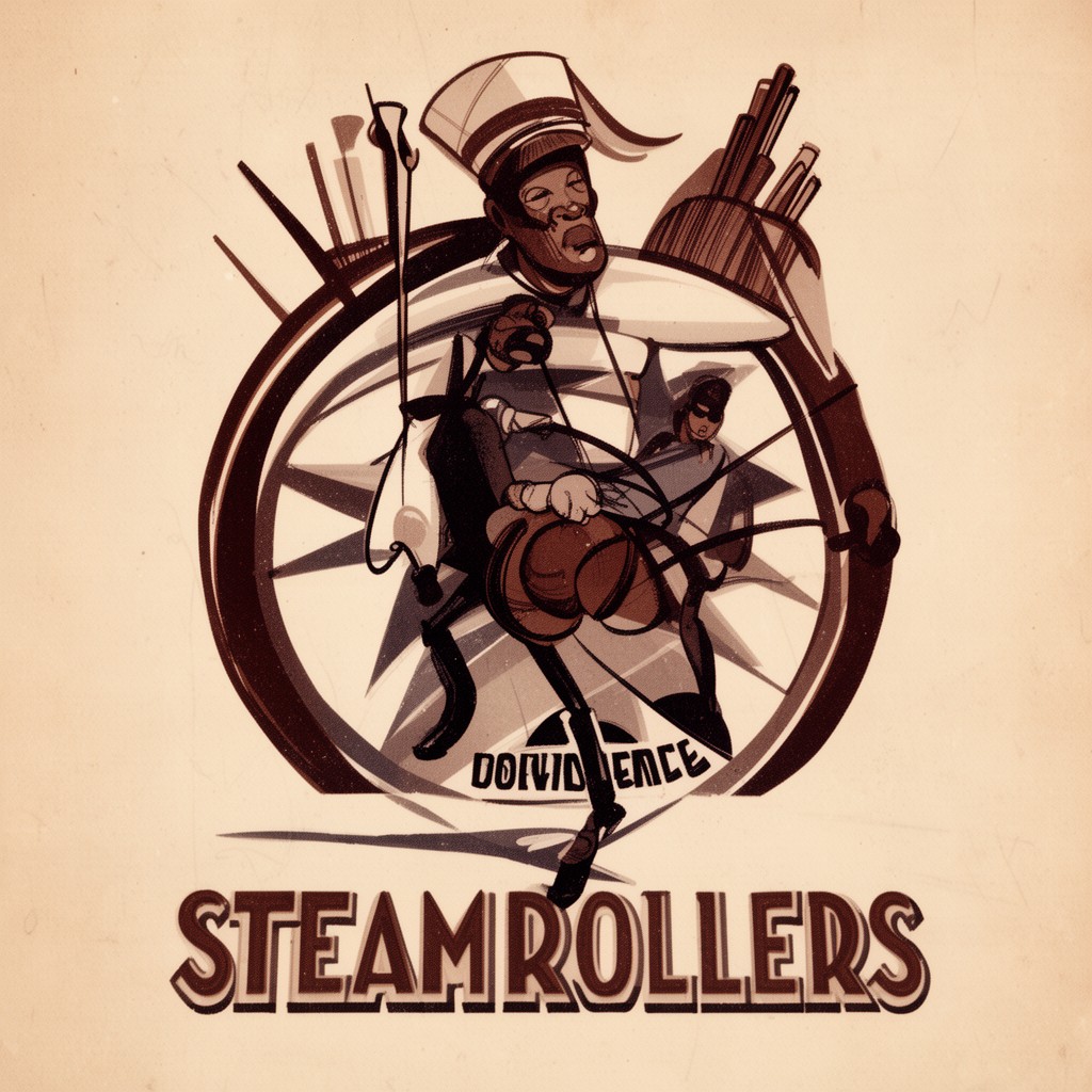 AI-generated illustration of Providence Steamrollers