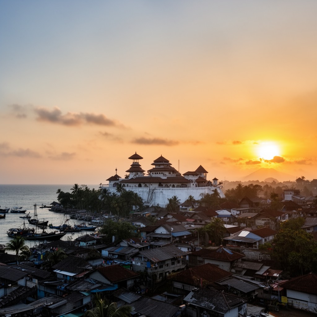AI-generated illustration of Banten