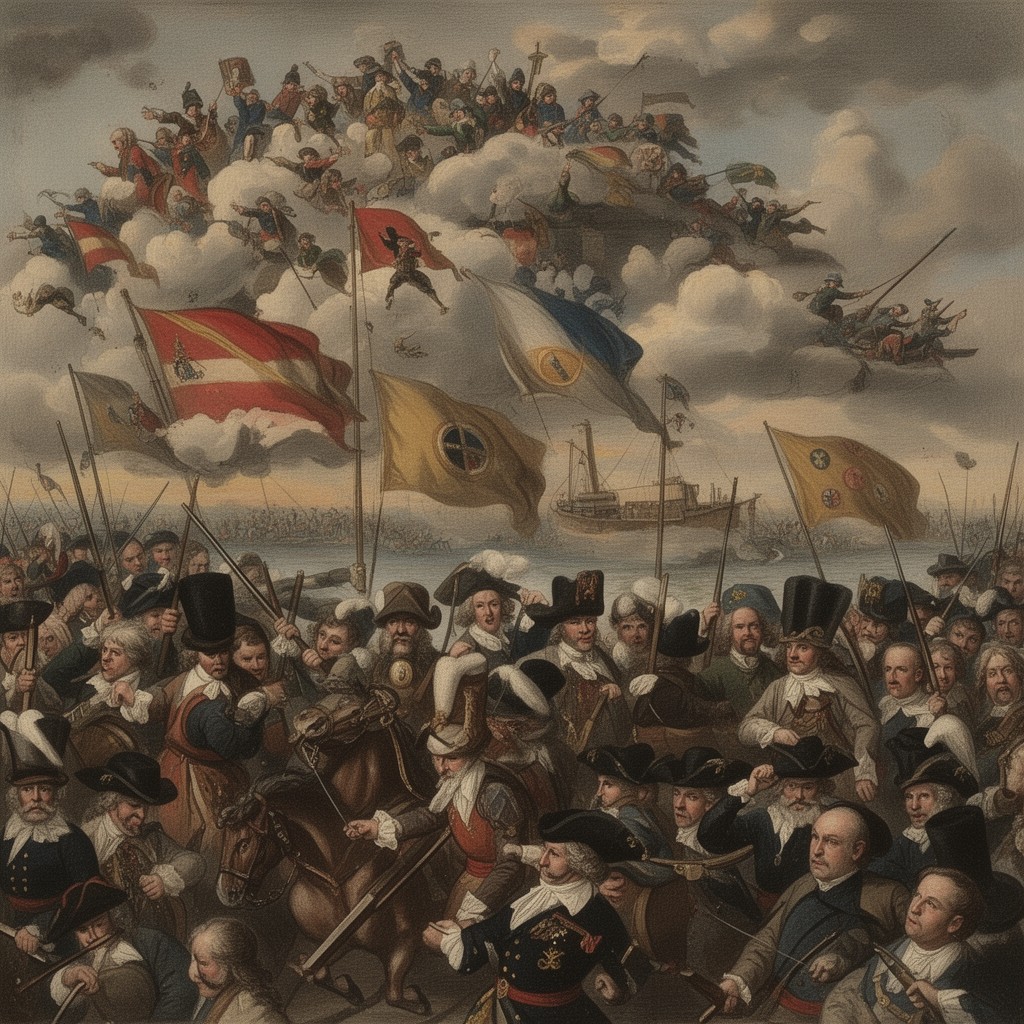AI-generated illustration of Scanian War