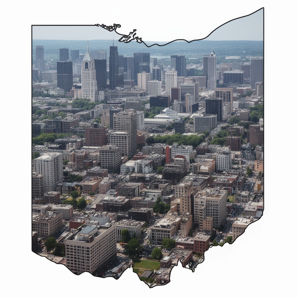 AI-generated illustration of Ohio