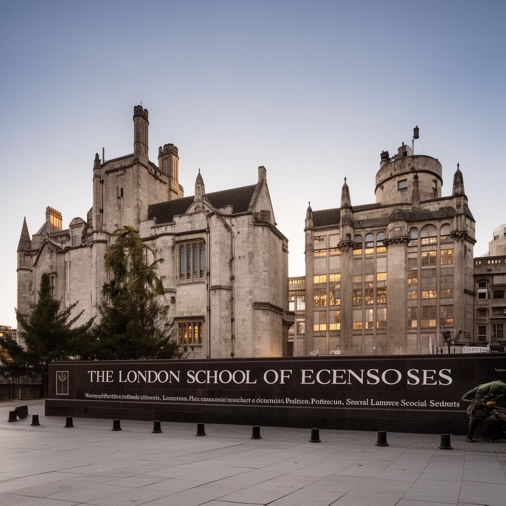 AI-generated illustration of London School of Economics