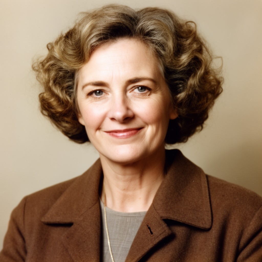 AI-generated illustration of Patricia Spence