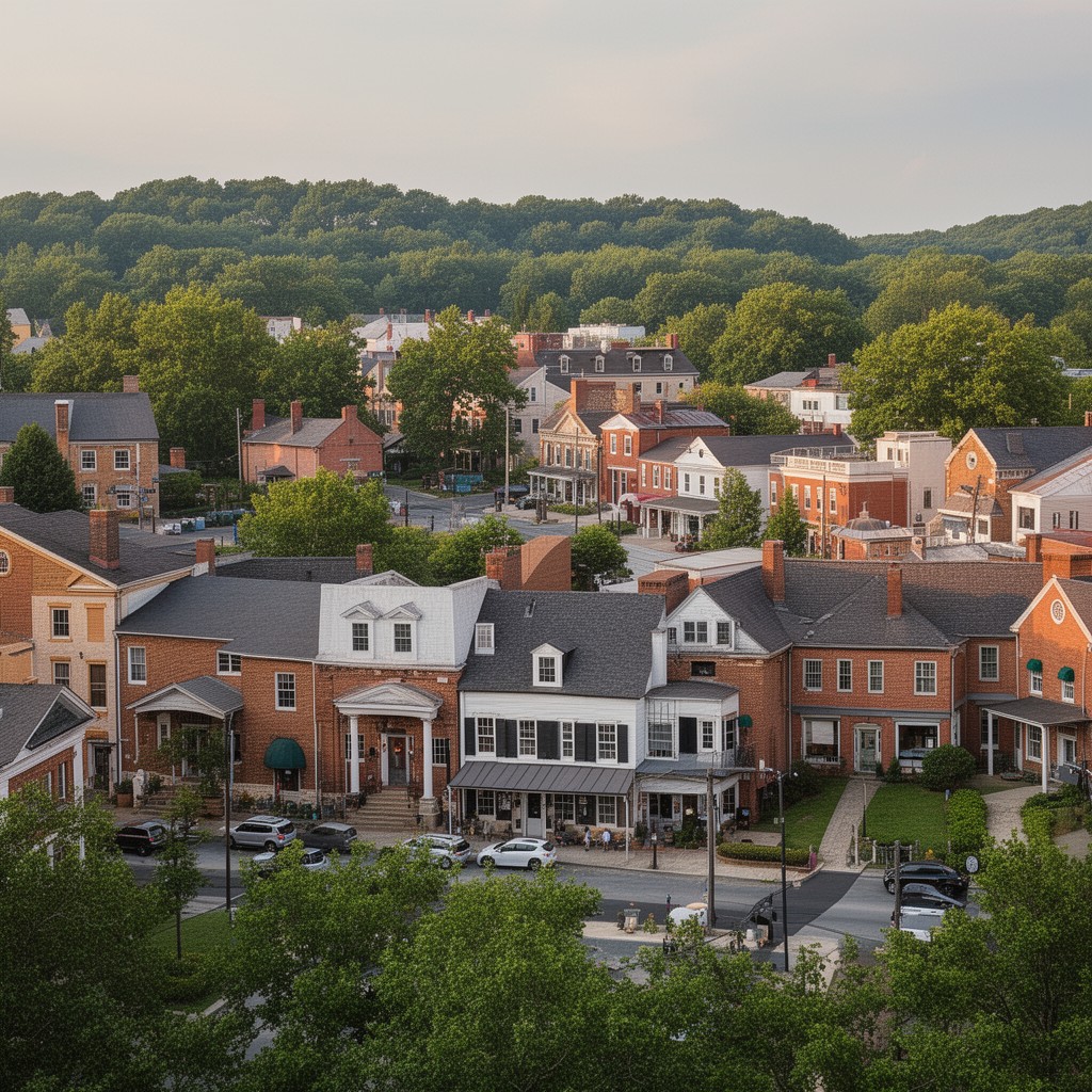 AI-generated illustration of Leesburg