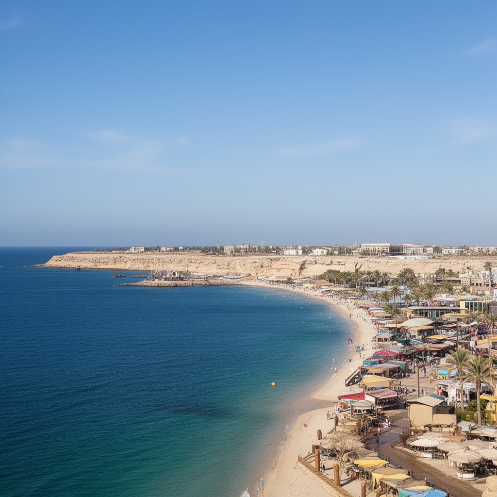 AI-generated illustration of Kish Island