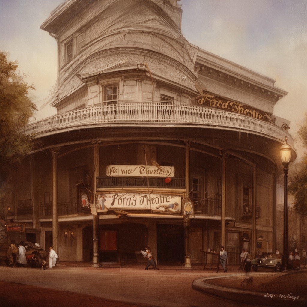 AI-generated illustration of Ford's Theatre