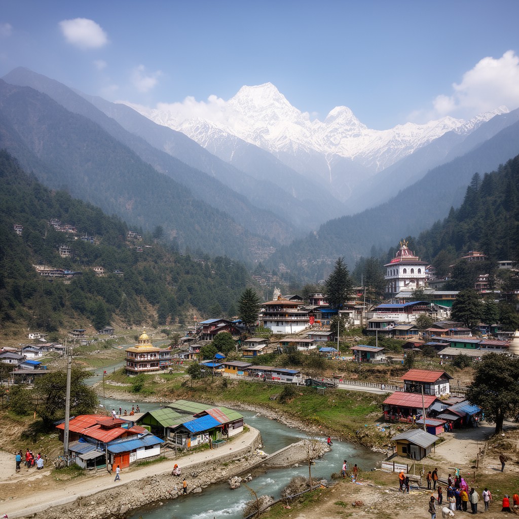 AI-generated illustration of Uttarakhand