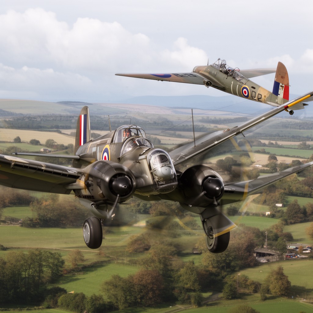AI-generated illustration of Fairey Battle