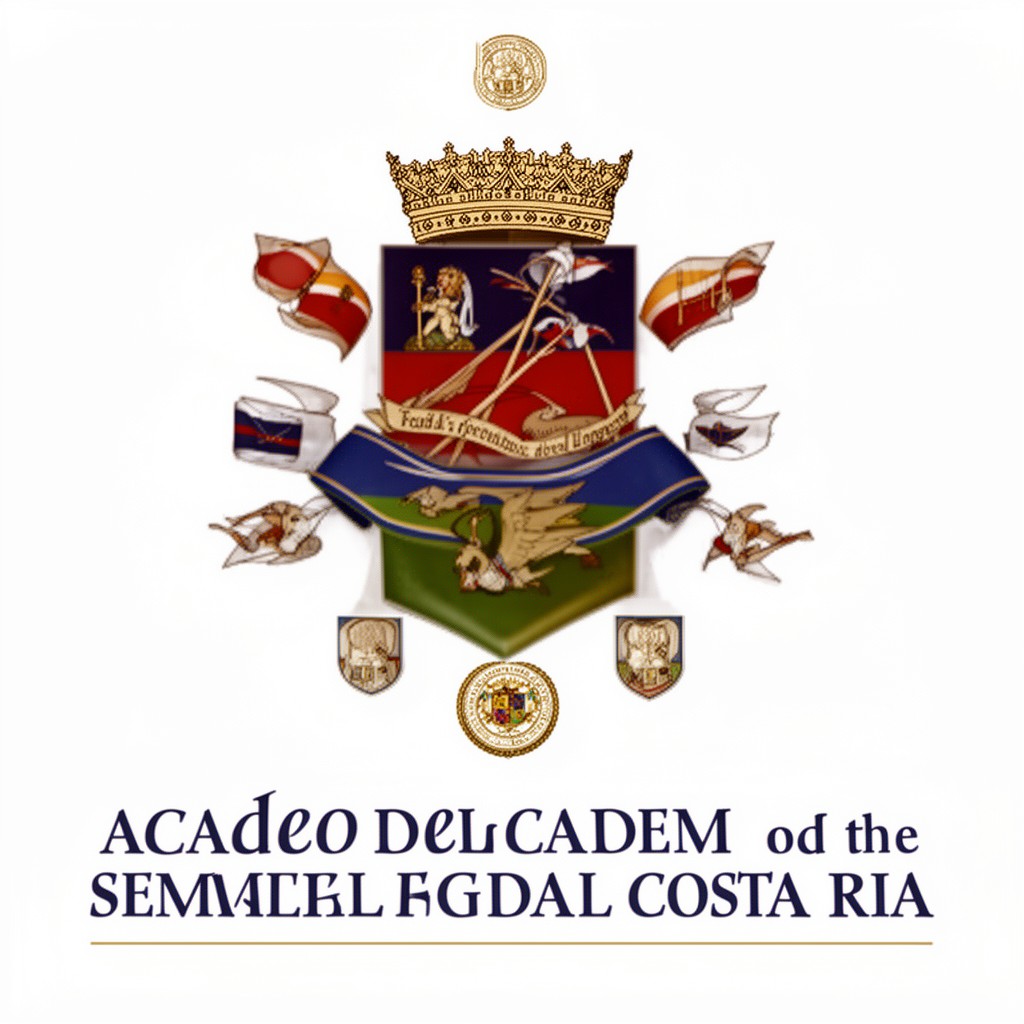 AI-generated illustration of Academy of the Spanish Language in Costa Rica
