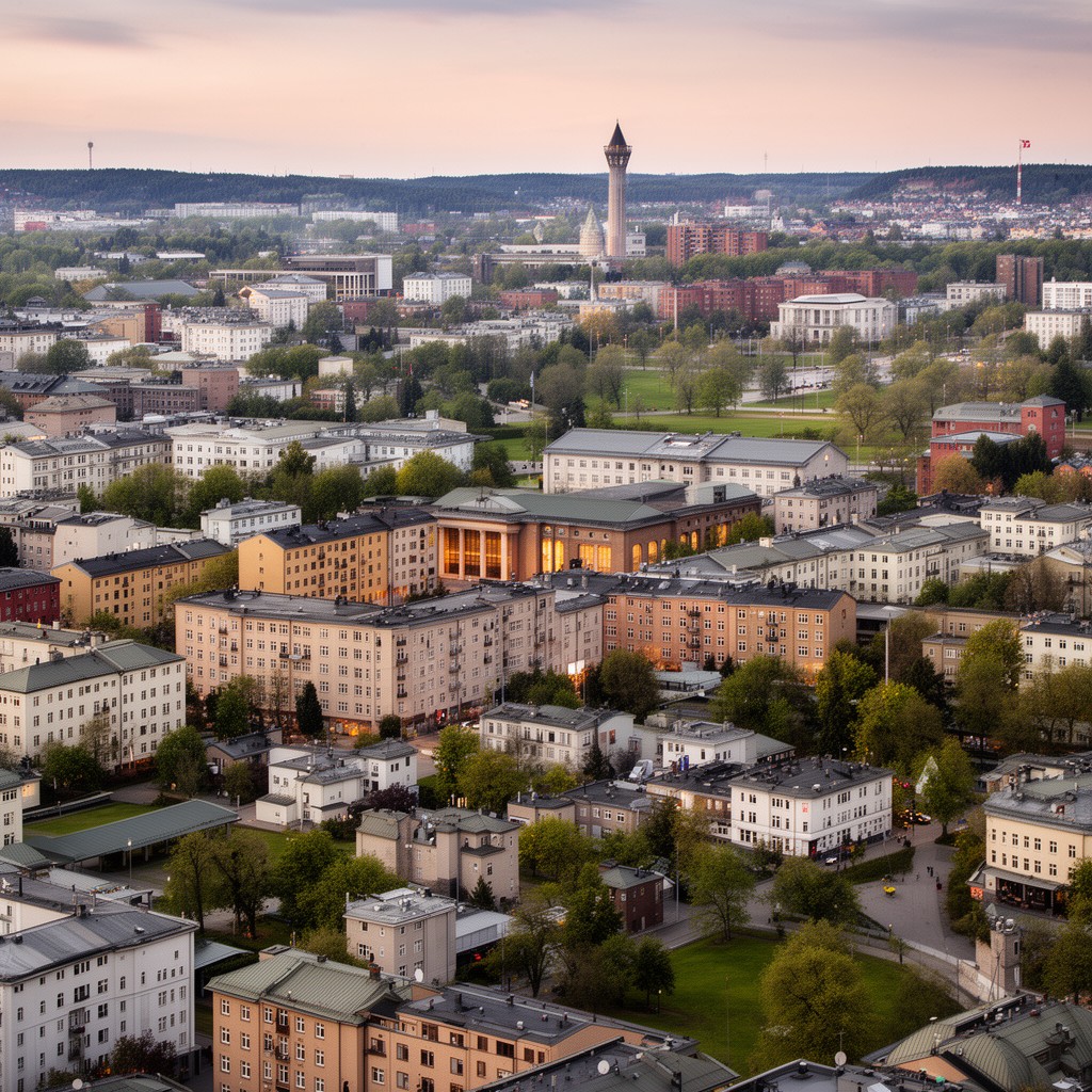 AI-generated illustration of Tøyen