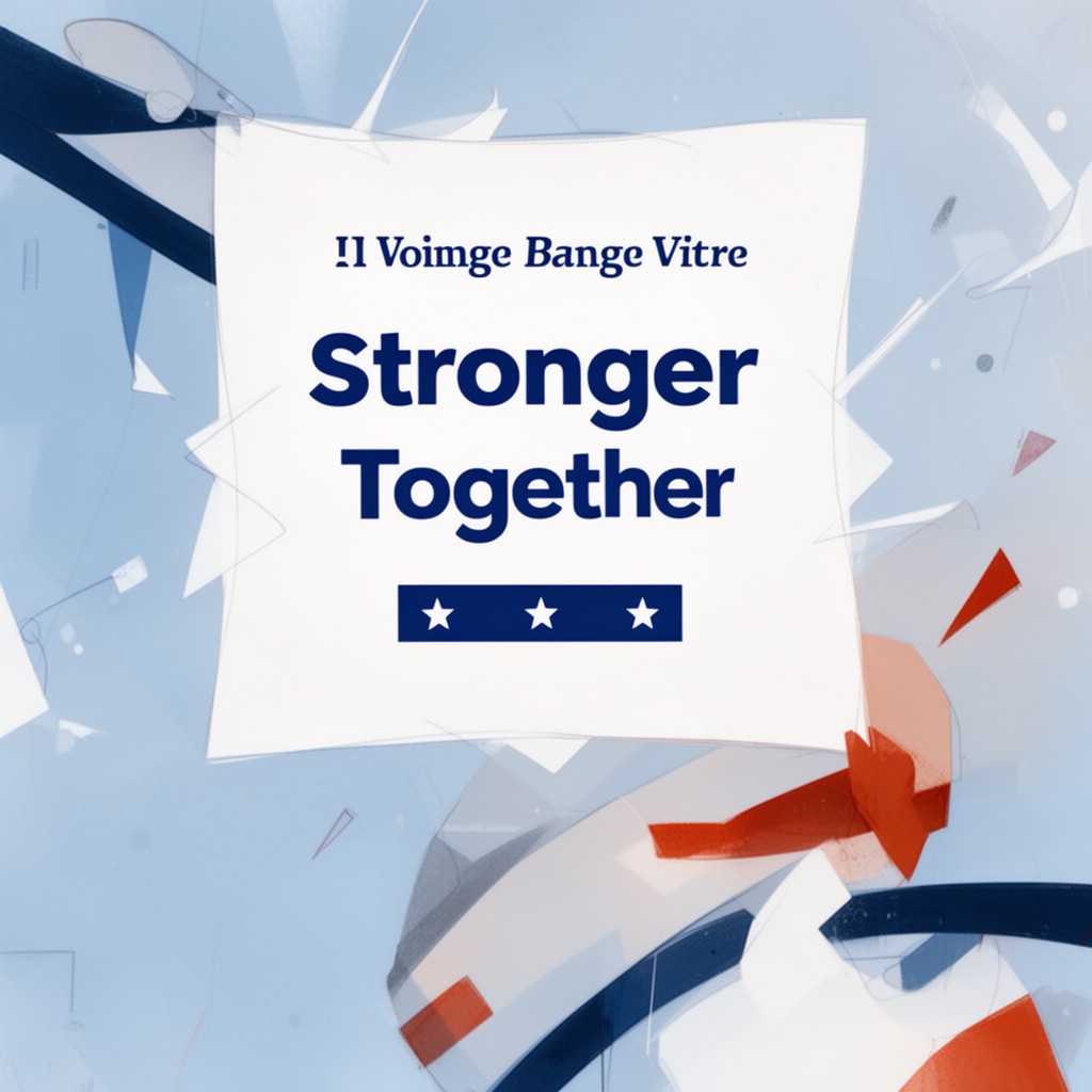 AI-generated illustration of Stronger Together