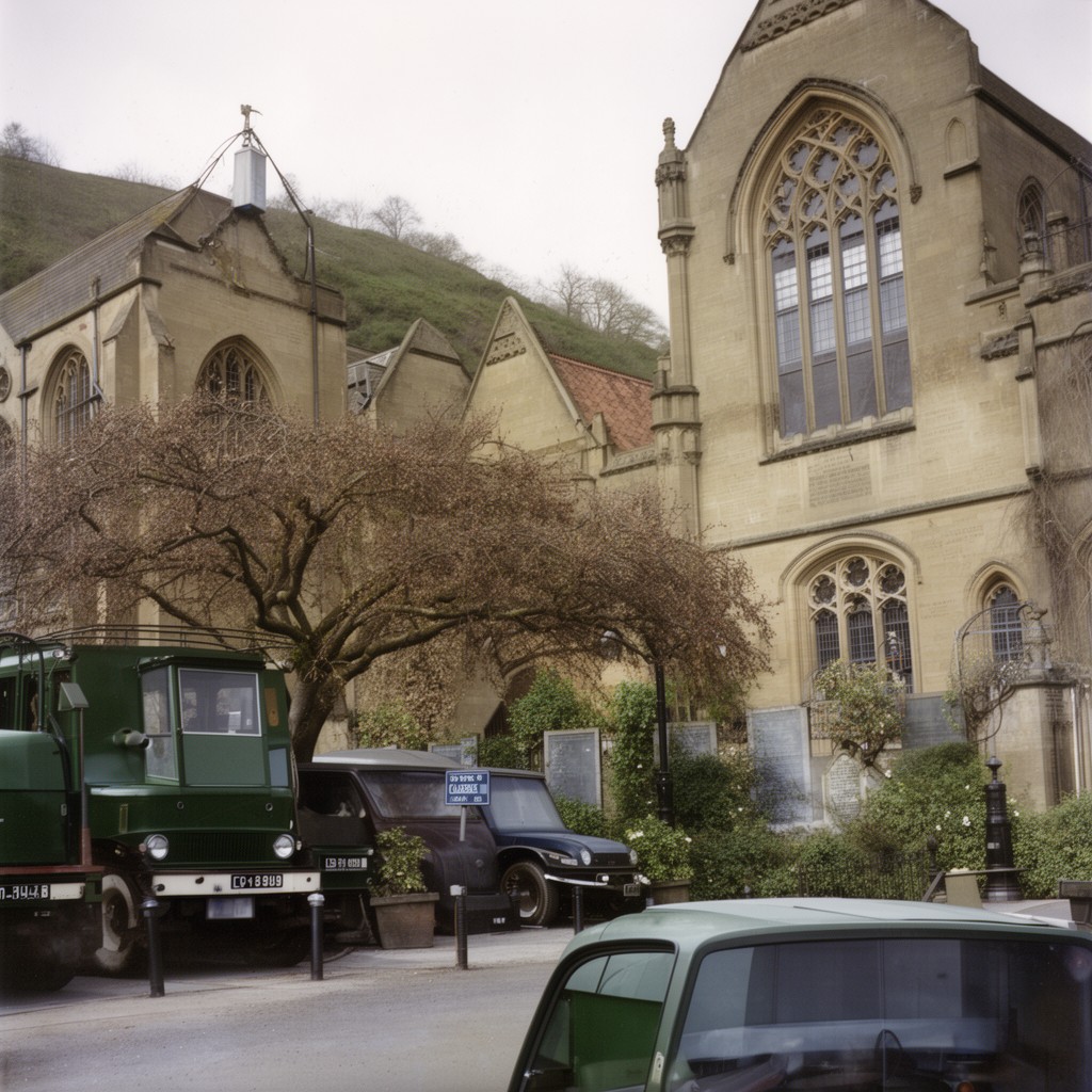 AI-generated illustration of Barnstaple Grammar School