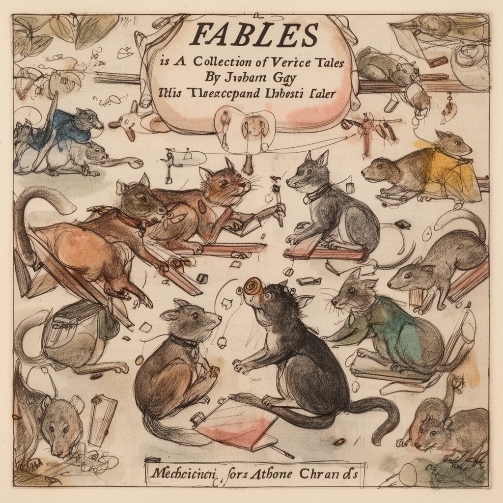 AI-generated illustration of Fables
